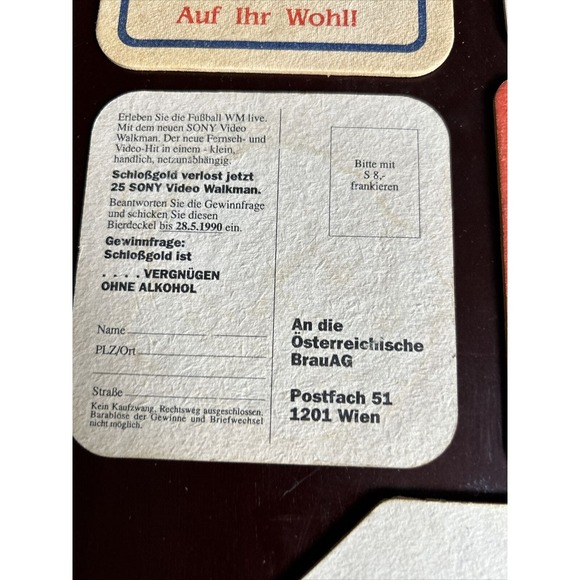 Beer Coasters Vintage Beer Coasters - Assorted lot of 5 Beer Collectibles Paper - Picture 12 of 14